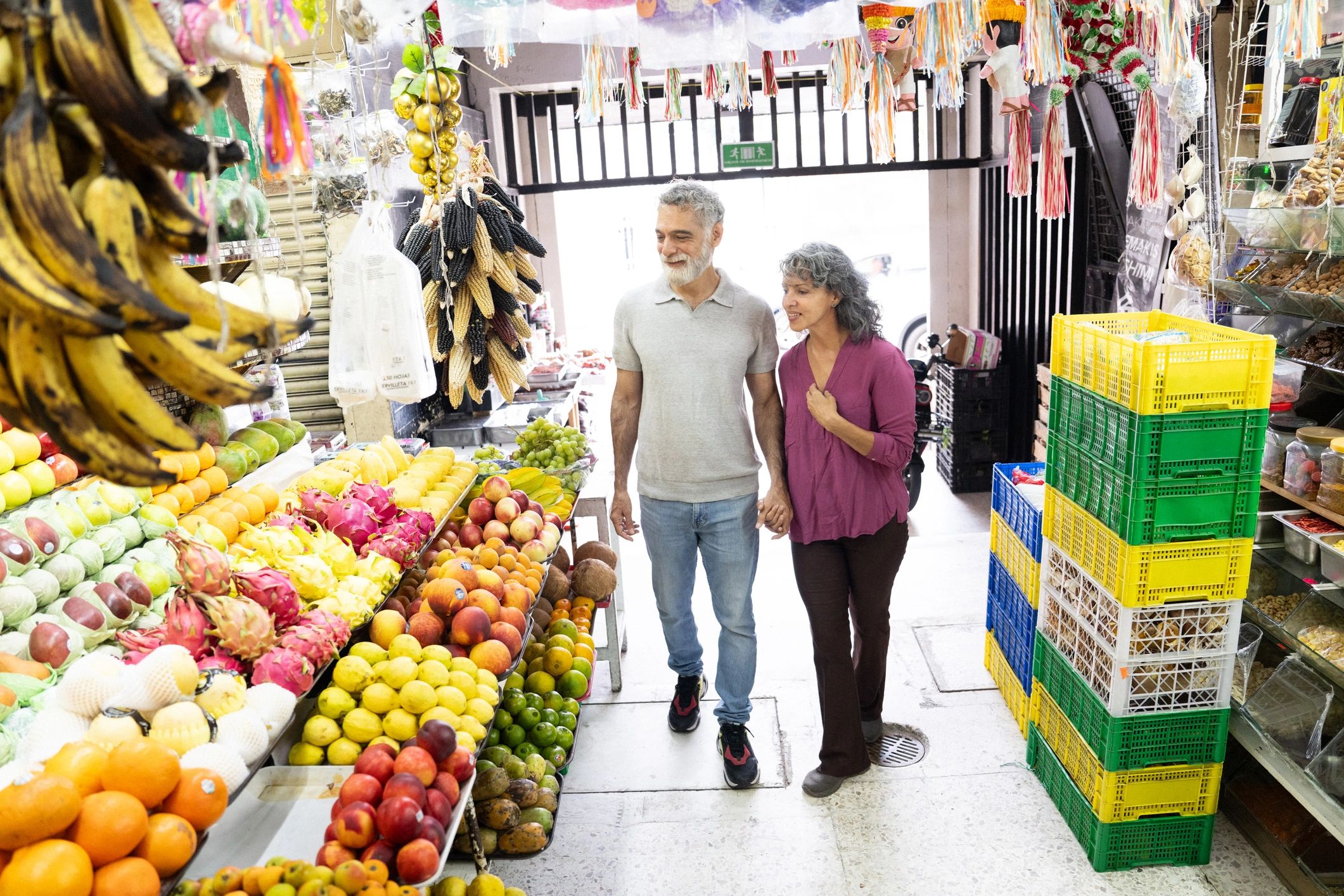 Mature couple representing lasting partnership